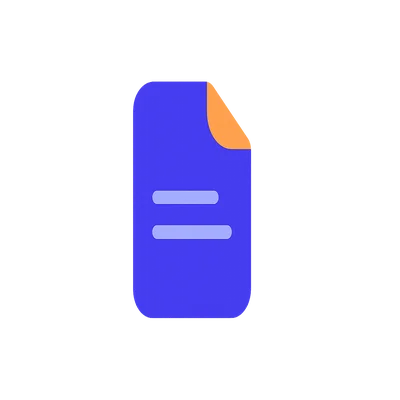 FlyerCraft logo - folded flyer icon with corner fold